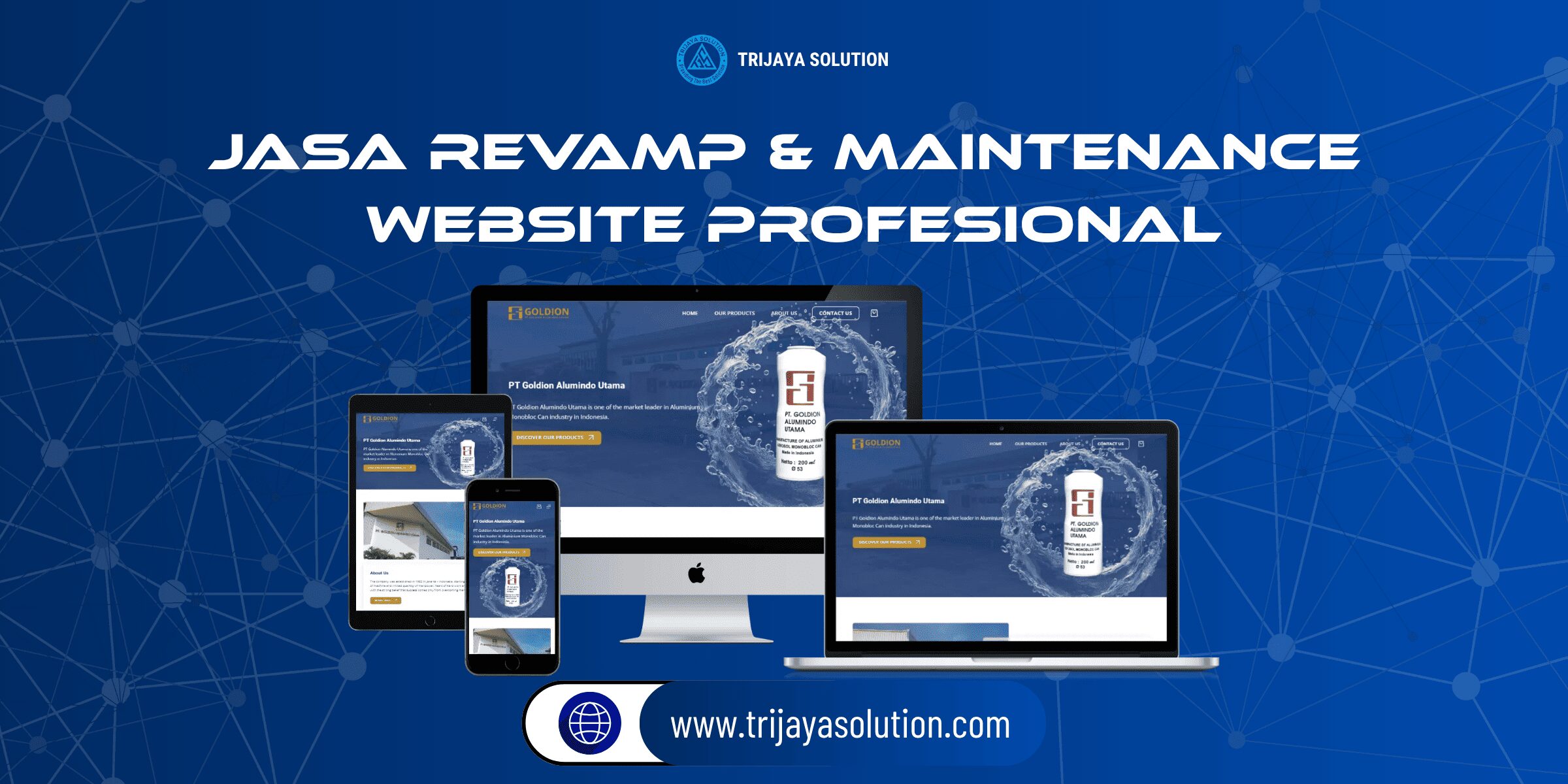 Jasa Revamp & Maintenance Website Profesional