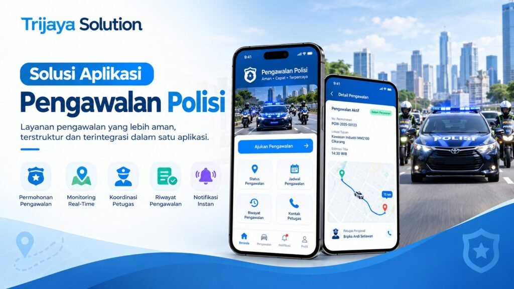 Solusi Aplikasi Pengawalan Polisi