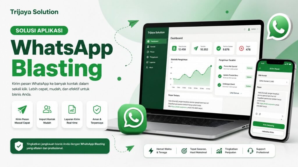 Solusi Aplikasi WhatsApp Blasting