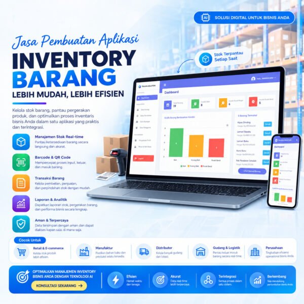 Jasa Pembuatan Aplikasi Inventory Barang Sekolah